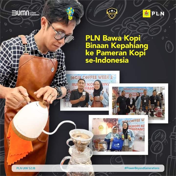 Rumah Kopi Kriya Kepahiang pada event Jogja Coffee Week #2.