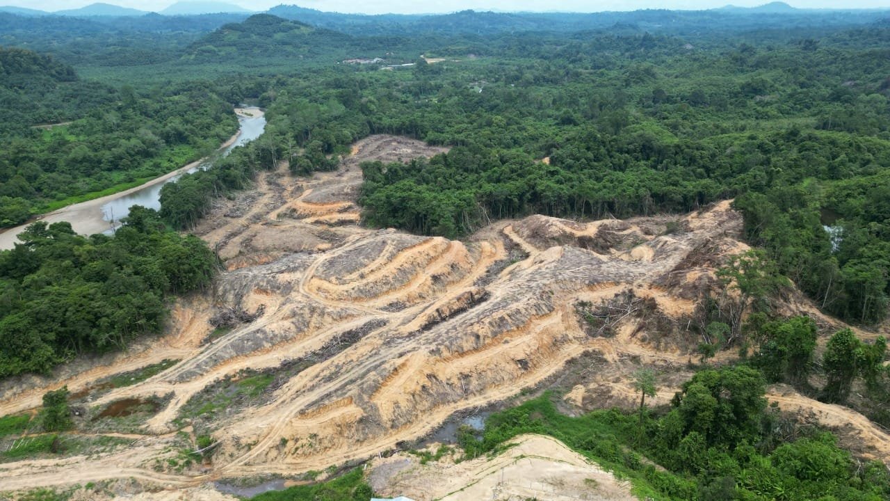 Progres pembangunan PLTA Kayan