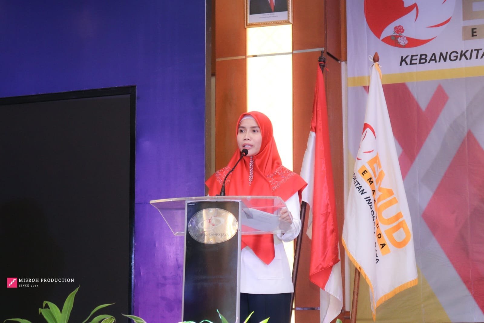 Ketua Umum Gerakan Muda Nurani Rakyat (Gemura) Oktasari Sabil Ketua Umum Gerakan Muda Nurani Rakyat (Gemura) Oktasari Sabil