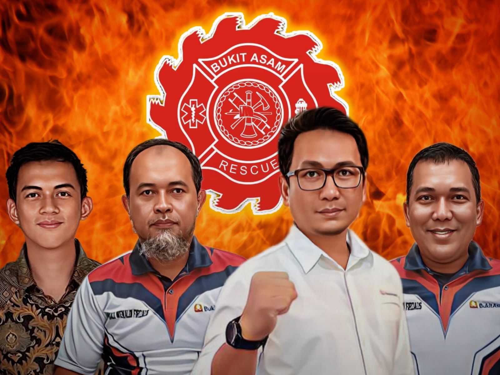 Tim PTBA Ikuti Indonesia Fire and Rescue Challenge 2022