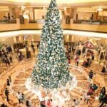 Kemeriahan perayaan Natal di salah satu pusat perbelanjaan di Uni Emirat Arab. (Foto: travel Abu Dhabi)