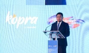 Direktur Utama PT Bank Mandiri (Persero) Tbk. Darmawan Junaidi memberikan paparan diacara Mandiri Sustainability Forum, Jakarta, Rabu (2/11) Direktur Utama PT Bank Mandiri (Persero) Tbk. Darmawan Junaidi memberikan paparan diacara Mandiri Sustainability Forum, Jakarta, Rabu (2/11)