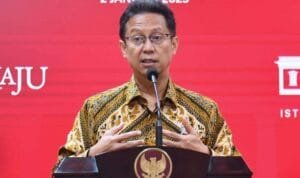 Menteri Kesehatan Budi Gunadi Sadikin memberi keterangan pers di Kantor Presiden, Senin (2/1/2023). (Foto: Biro Pers Setpres) Menteri Kesehatan Budi Gunadi Sadikin memberi keterangan pers di Kantor Presiden, Senin (2/1/2023). (Foto: Biro Pers Setpres)
