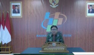 Kepala Badan Pusat Statistik (BPS) Margo Yuwono memaparkan sejumlah peristiwa penting yang mempengaruhi inflasi pada 2022 ini, Senin (2/1/2023) Kepala Badan Pusat Statistik (BPS) Margo Yuwono memaparkan sejumlah peristiwa penting yang mempengaruhi inflasi pada 2022 ini, Senin (2/1/2023)