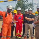 SKK Migas bersama KKKS PetroChina International Jabung Ltd menerima Wakil Menteri Tenaga Kerja RI Afriansyah Noor di area NEB#9 dan area WBD-7 di Kabupaten Tanjung Jabung Barat, Provinsi Jambi