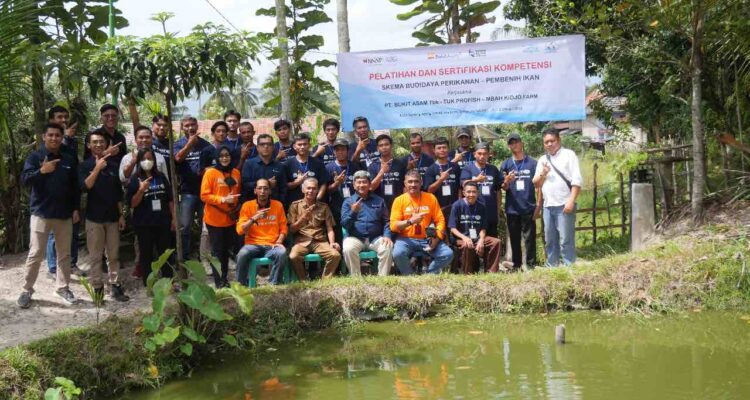 Pelatihan dan sertifikasi kompetensi skema budidaya perikanan-pembemih ikan