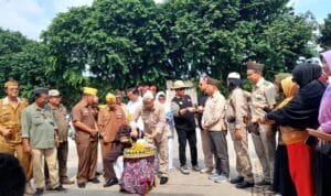 Peringatan peristiwa pertempuran lima hari lima malam, Minggu (01/01/2023) di Monpera Palembang