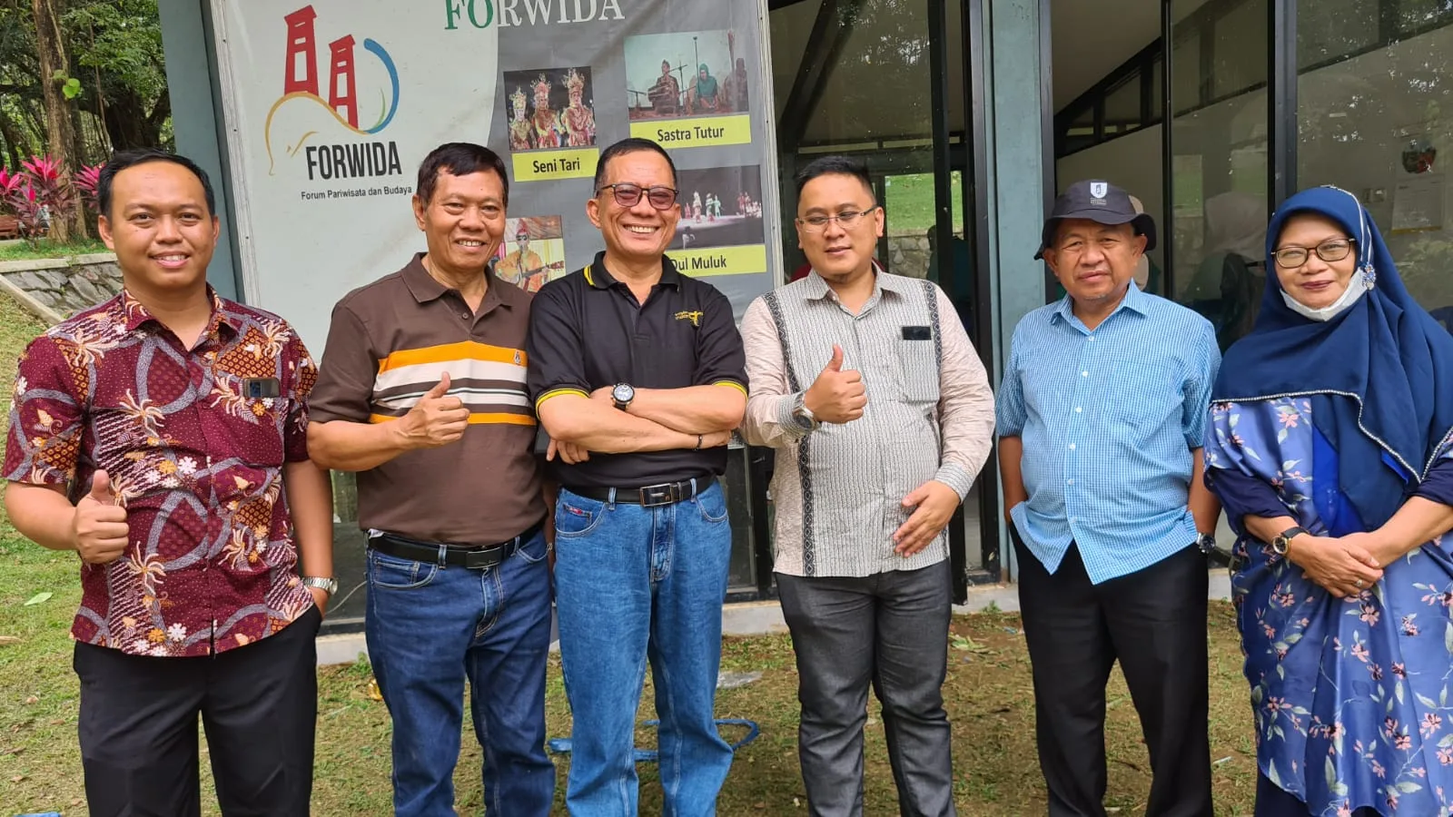 Forum Pariwisata dan Budaya (Forwida) menggelar silaturahmi akhir tahun 2022 dan Pembentukan Pengurus Forwida Periode 2023 - 2027 di Sekretariat Forwida Bukit Seguntang, Sabtu (31/12).