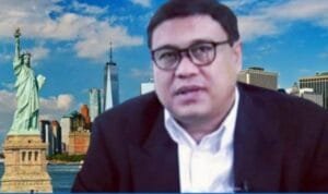 Ketua Bidang Luar Negeri Serikat Media Siber Indonesia/SMSI, Aat Surya Safaat