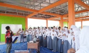 Safety Goes To School di Aula SMK Cendikia Unggul Tanjung Enim, Selasa (24/1/2023)