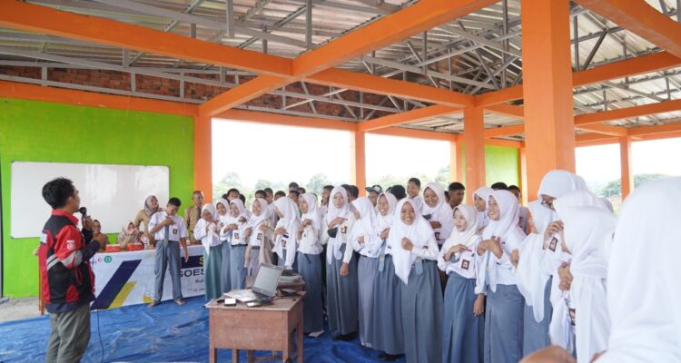 Safety Goes To School di Aula SMK Cendikia Unggul Tanjung Enim, Selasa (24/1/2023)