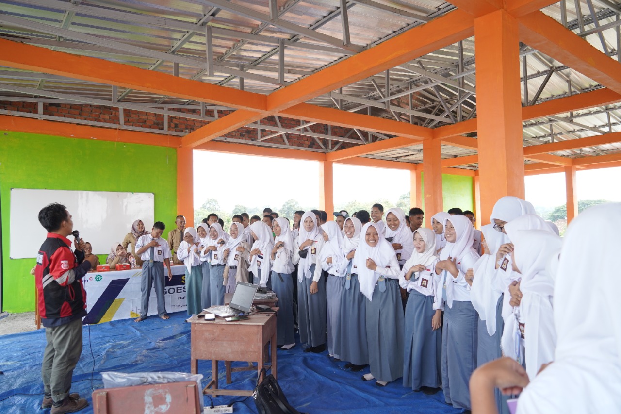 Safety Goes To School di Aula SMK Cendikia Unggul Tanjung Enim, Selasa (24/1/2023)