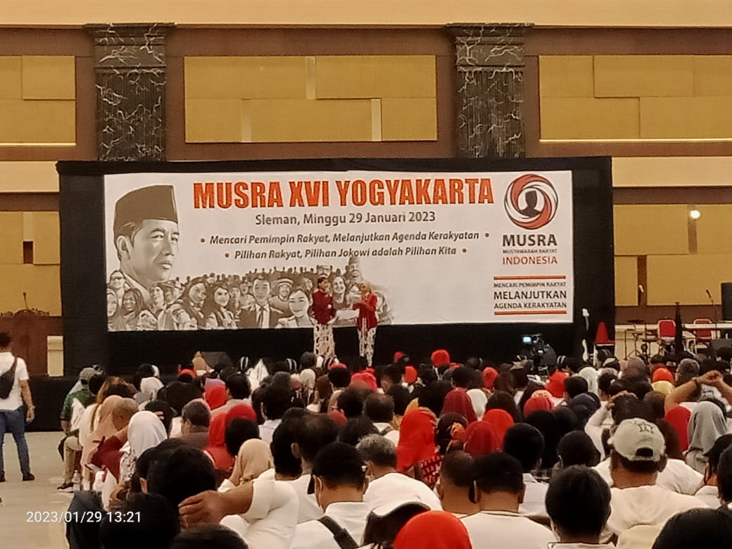 Musra XVI Yogyakarta, Minggu (29/1/2023)