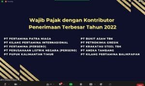 PT Bukit Asam Tbk (PTBA), anggota Grup MIND ID, kembali menerima penghargaan karena dinilai berkontribusi besar untuk penerimaan pajak