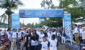 Jalan Sehat Bersama BUMN serentak di seluruh provinsi Se-Indonesia dalam rangka HUT ke-25 Kementrian BUMN, Minggu (19/2/2023) Jalan Sehat Bersama BUMN serentak di seluruh provinsi Se-Indonesia dalam rangka HUT ke-25 Kementrian BUMN, Minggu (19/2/2023)