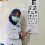 PT Bukit Asam Tbk (PTBA) bekerja sama dengan RS Bukit Asam Medika (RS BAM) menggelar kegiatan Eye Clinic Go to School