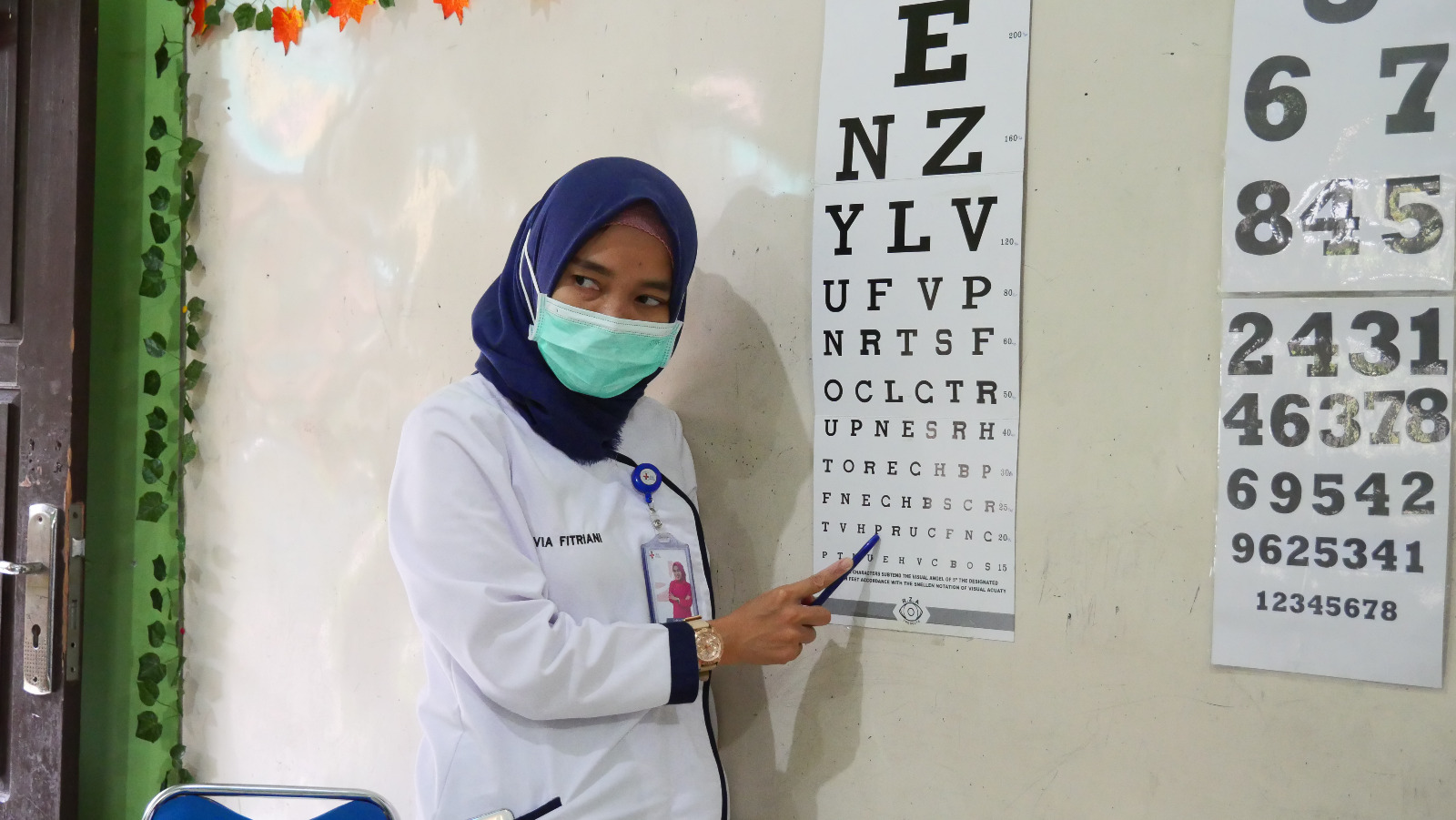 PT Bukit Asam Tbk (PTBA) bekerja sama dengan RS Bukit Asam Medika (RS BAM) menggelar kegiatan Eye Clinic Go to School