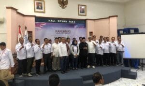 Pelantikan Forum Pemred Media Siber se-Indonesia, Senin (6/3/2023) siang