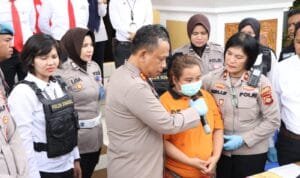 Polres Ogan Komering Ulu (OKU) menggelar konferensi pers, Senin (13/3/2023)