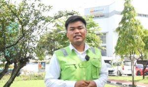 Sulikin, anak seorang petani di Desa Tanjung Karangan, penerima Program Beasiswa Pendidikan Sekitar PT Bukit Asam Tbk (Bidiksiba)