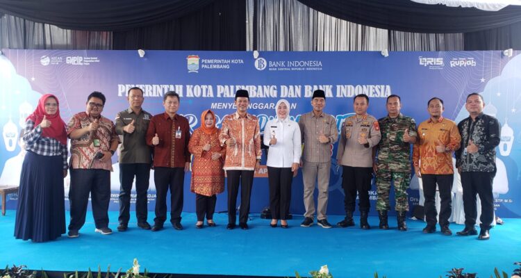 Kantor Perwakilan Bank Indonesia Provinsi Sumatera Selatan saat pembukaan Bazar Ramadhan Digital 2023