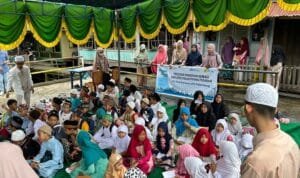 PLN UID S2JB melalui UP3 Palembang mengadakan kegiatan Employee Volunteer Program (EVP) bertajuk “Berbagi Kebahagiaan Ramadhan Bersama Rumah Tahfidz Yatim dan Dhuafa”