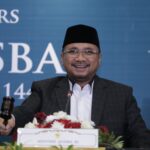 Menteri Agama Yaqut Cholil Qoumas dalam konferensi pers yang digelar usai Sidang Isbat 1 Syawal 1444H, Kamis (20/4/2023) malam