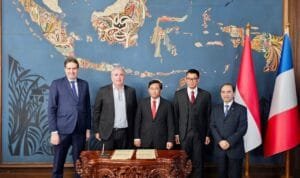 PLN menandatangani Memorandum of Understanding (MoU) dengan Hydrogen de France SA (HDF) untuk pengembangan teknologi hidrogen di Indonesia