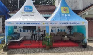 Posko mudik PLN UP3 Palembang Posko mudik PLN UP3 Palembang