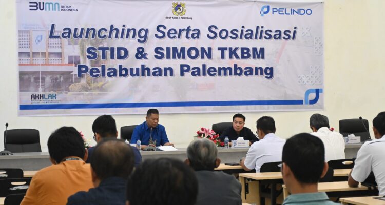 Launchind dan Sosialiasi STID dan Simon TKBM Pelabuhan Palembang