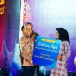 Sekda Sumsel, Ir SA Supriono saat menghadiri Edukasi Digital dan Keuangan Inklusif untuk generasi milenial yang diselenggarakan oleh  Bank Indonesia Perwakilan Sumsel bertempat di Ballroom Hotel Arista, Kamis (8/6)