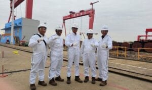PT PLN (Persero) melakukan studi ke perusahaan Wison Offshore & Marine, bagian dari Wison Group di Shanghai, China pada Rabu (24/5).
