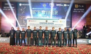 PLN UID S2JB meluncurkan Corporate Culture Purpose Program bertemakan Unite or Fall, Senin (5/6/2023) di Aryaduta Hotel Palembang.