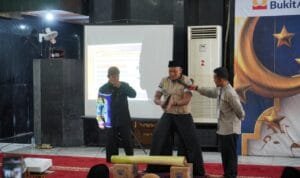 PT Bukit Asam Tbk (PTBA) menggelar pelatihan penyembelihan hewan kurban di Masjid Jami' Bukit Asam, Sabtu (17/6/2023)
