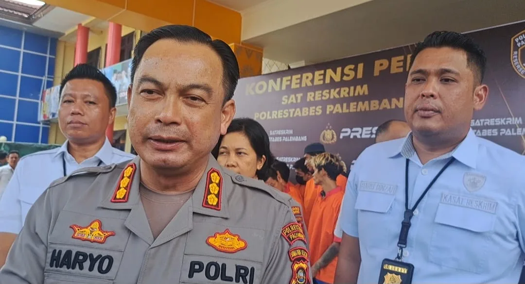 Kapolrestabes Palembang Kombes Pol Harryo Sugihhartono