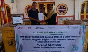 Jelang Hut ke-39, AP II Bandara SMB Palembang Serahkan Bantuan Sustainable Tourism