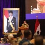 Menhan Prabowo Subianto dalam acara Seminar Ekonomi yang diselenggarakan Universitas Kebangsaan Republik Indonesia di Balroom Hotel Bidakara, Jakarta, Selasa (15/8/2023) Menhan Prabowo Subianto dalam acara Seminar Ekonomi yang diselenggarakan Universitas Kebangsaan Republik Indonesia di Balroom Hotel Bidakara, Jakarta, Selasa (15/8/2023)