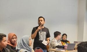 Ketua AJI Palembang Fajar Wiko Ketua AJI Palembang Fajar Wiko